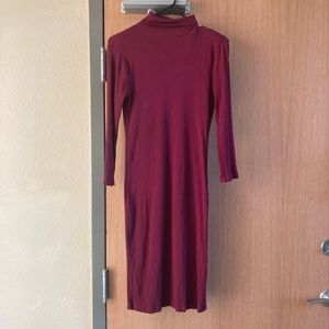Turtleneck dress